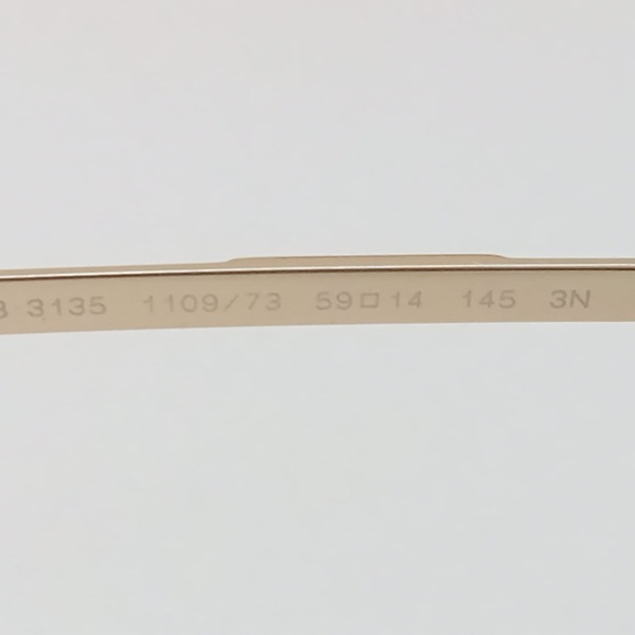 Burberry BE3135 110973 Scott Men Pilot Dark Brown Sunglasses - Picture 11 of 12